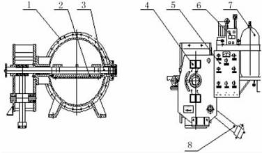 大口徑伸縮式液控緩閉蝶閥的設(shè)計(圖4)